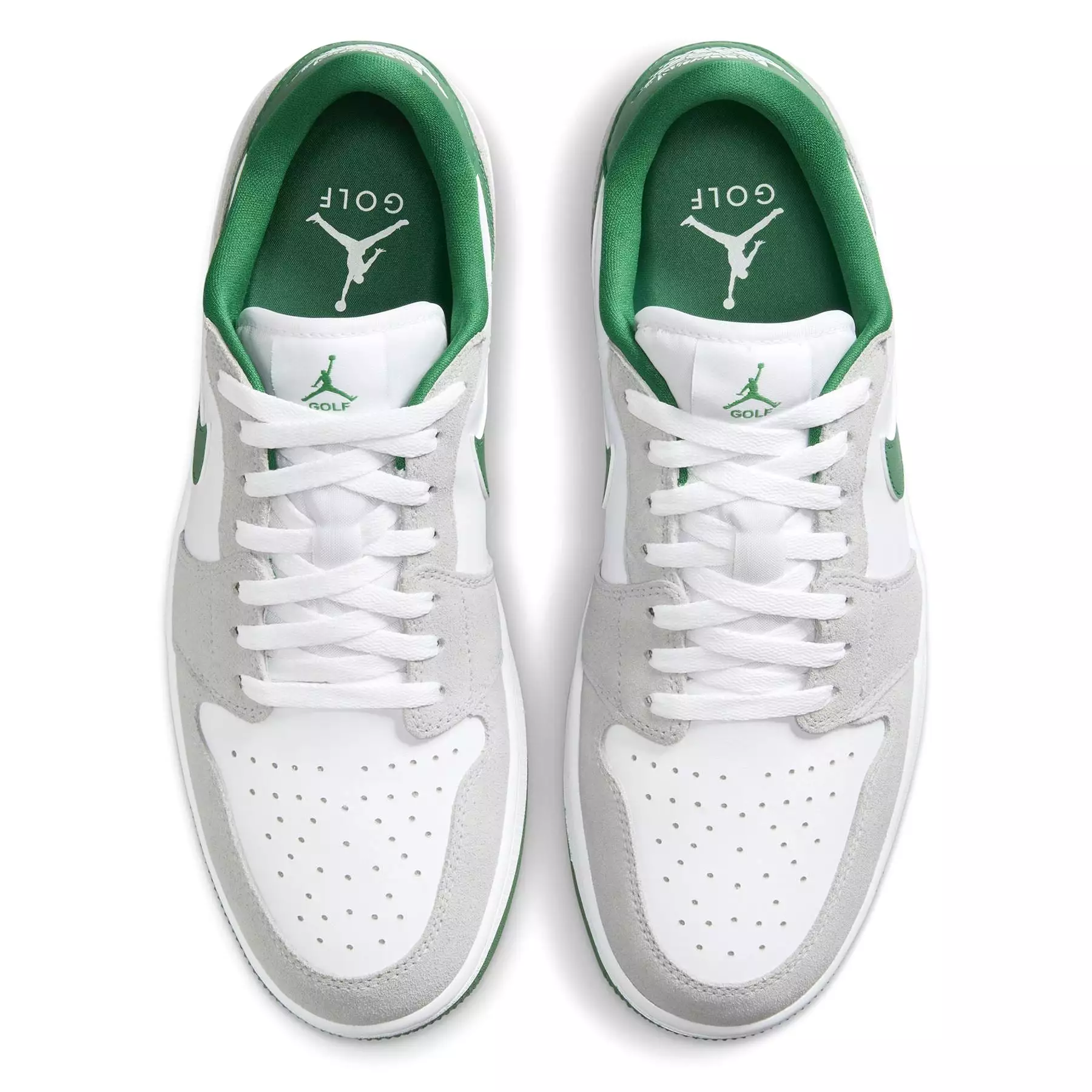 Air Jordan 1 Low Golf Shoes White/Green - SS24