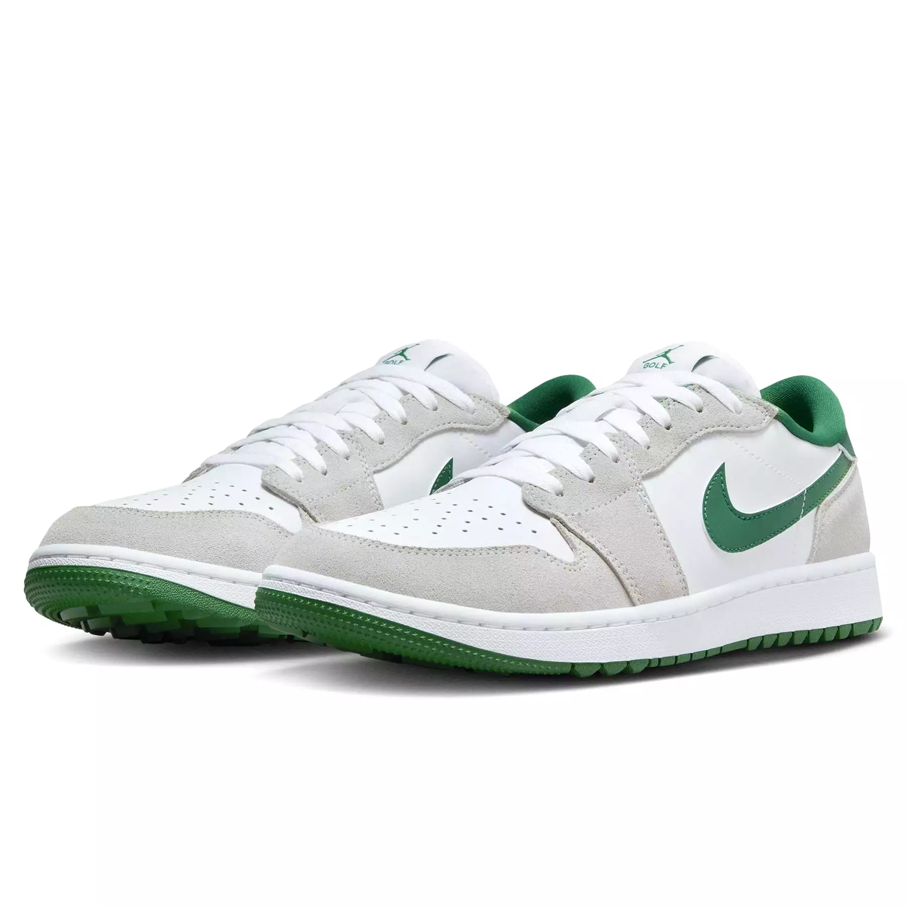 Air Jordan 1 Low Golf Shoes White/Green - SS24