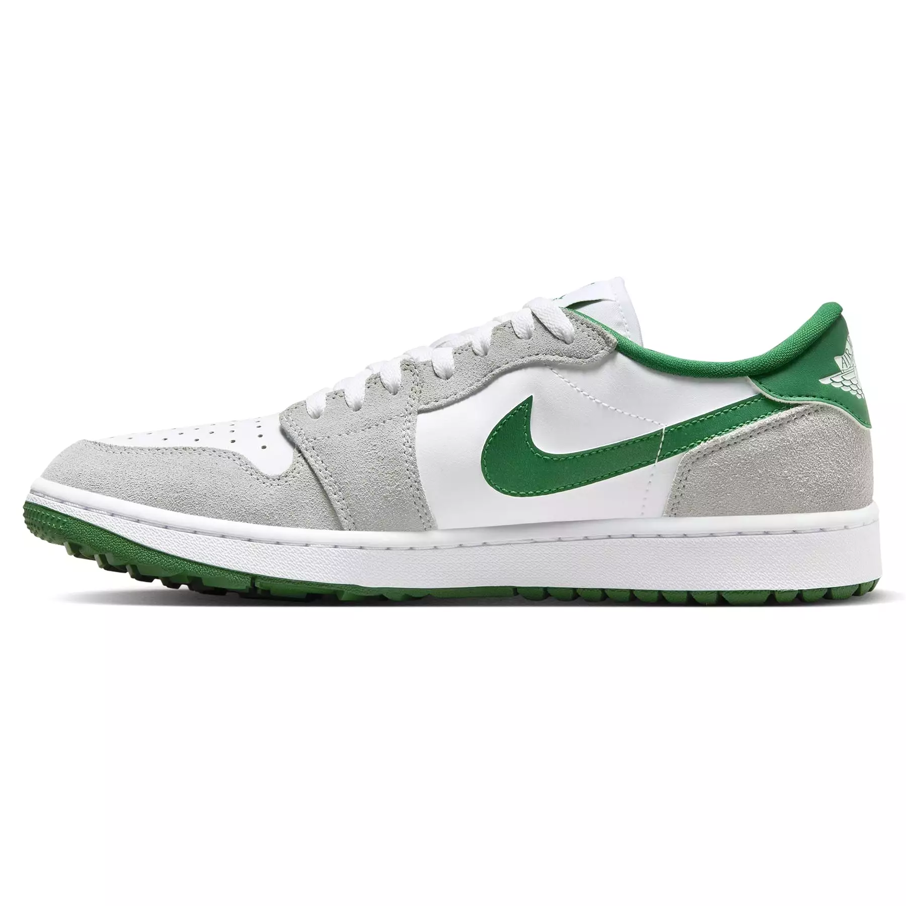 Air Jordan 1 Low Golf Shoes White/Green - SS24