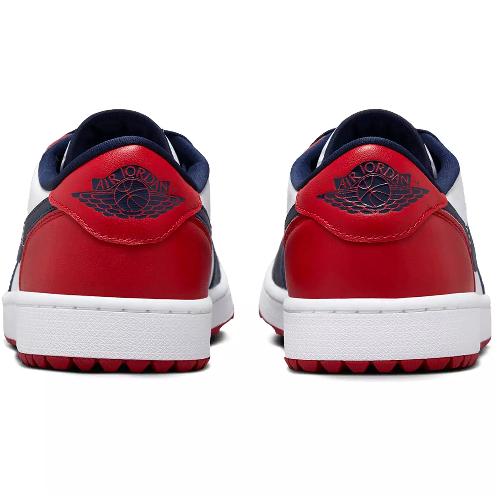 Air Jordan 1 Low Golf Shoes White/Red - 2024