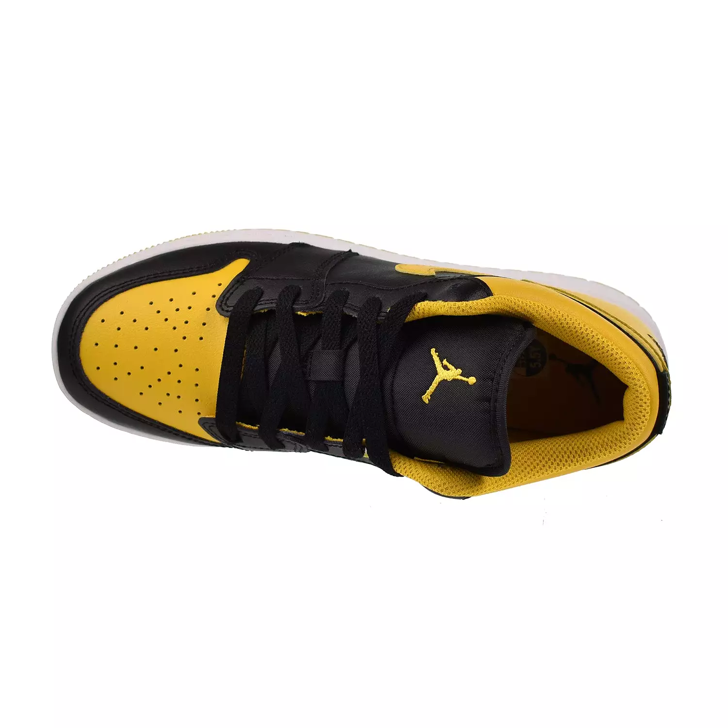 Air Jordan 1 Low (GS) Big Kids' Shoes Yellow Ochre