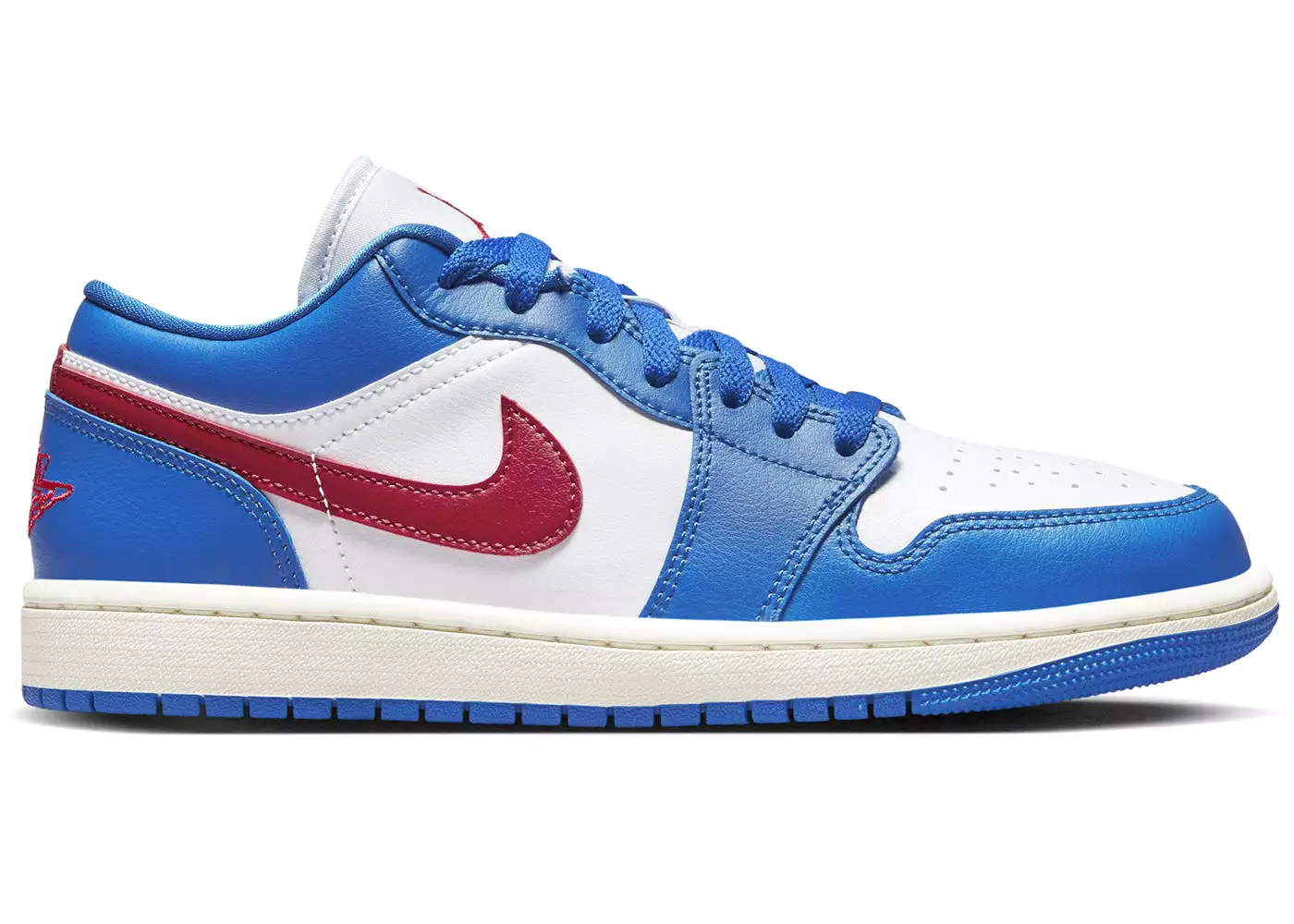 Air Jordan 1 Low Sport Blue Gym Red (Women's)