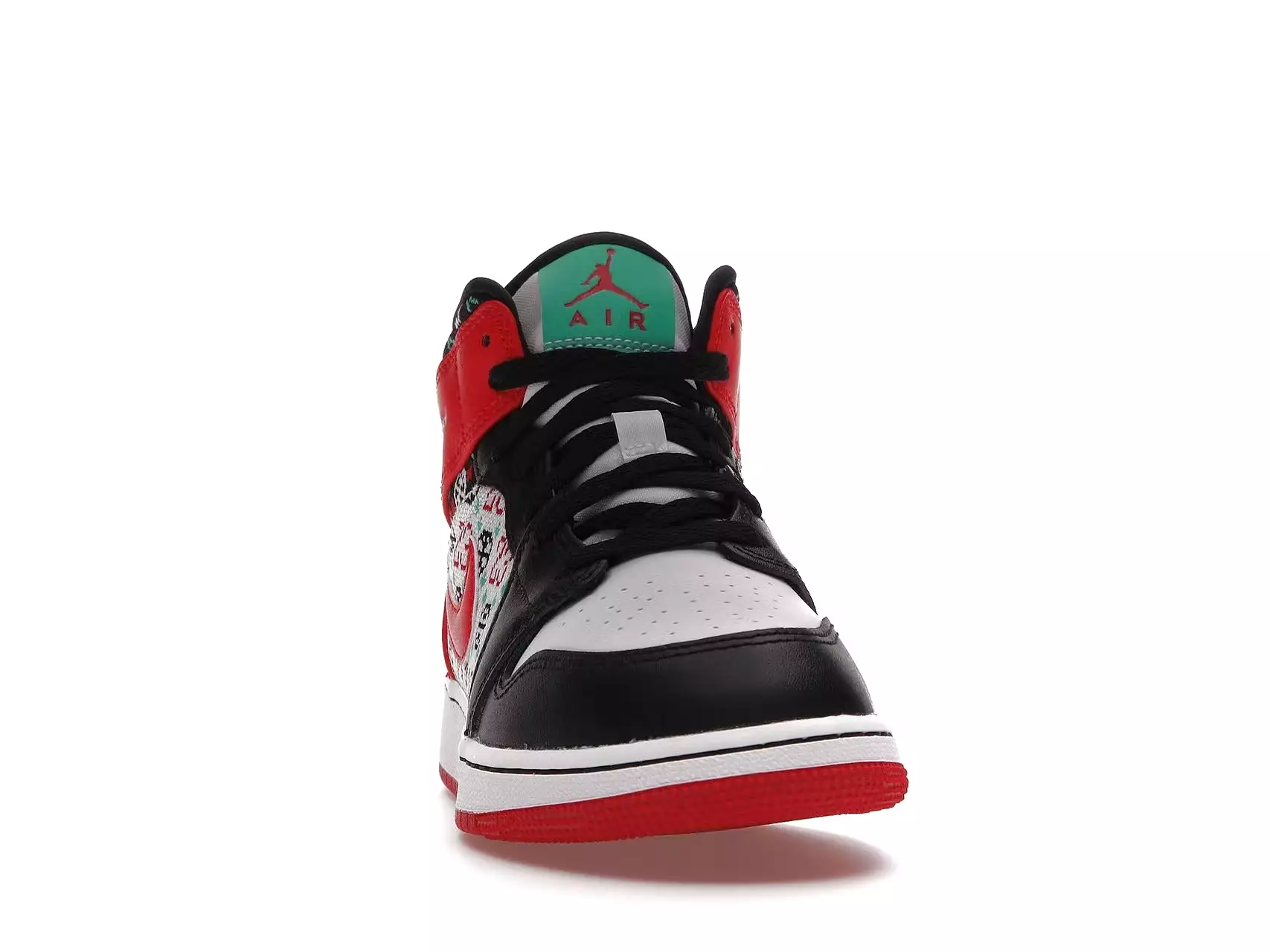 AIR JORDAN 1 MID SE GS 'UGLY CHRISTMAS SWEATER'