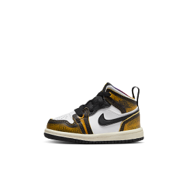 AIR JORDAN 1 MID SE TD - BLACK/TAXI-WHITE-SAIL