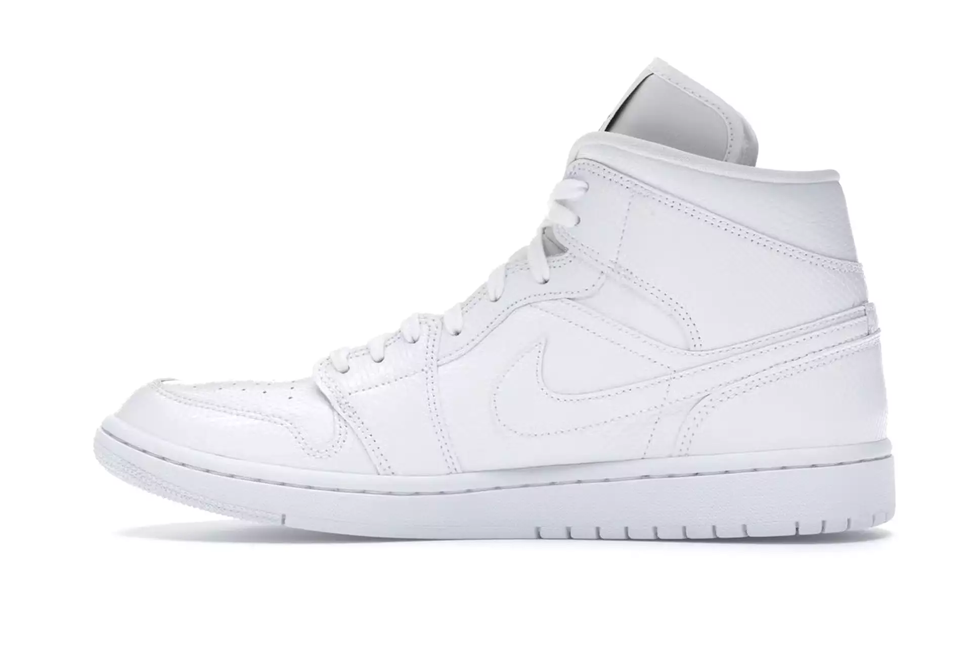 Air Jordan 1 Mid White Snakeskin (W)