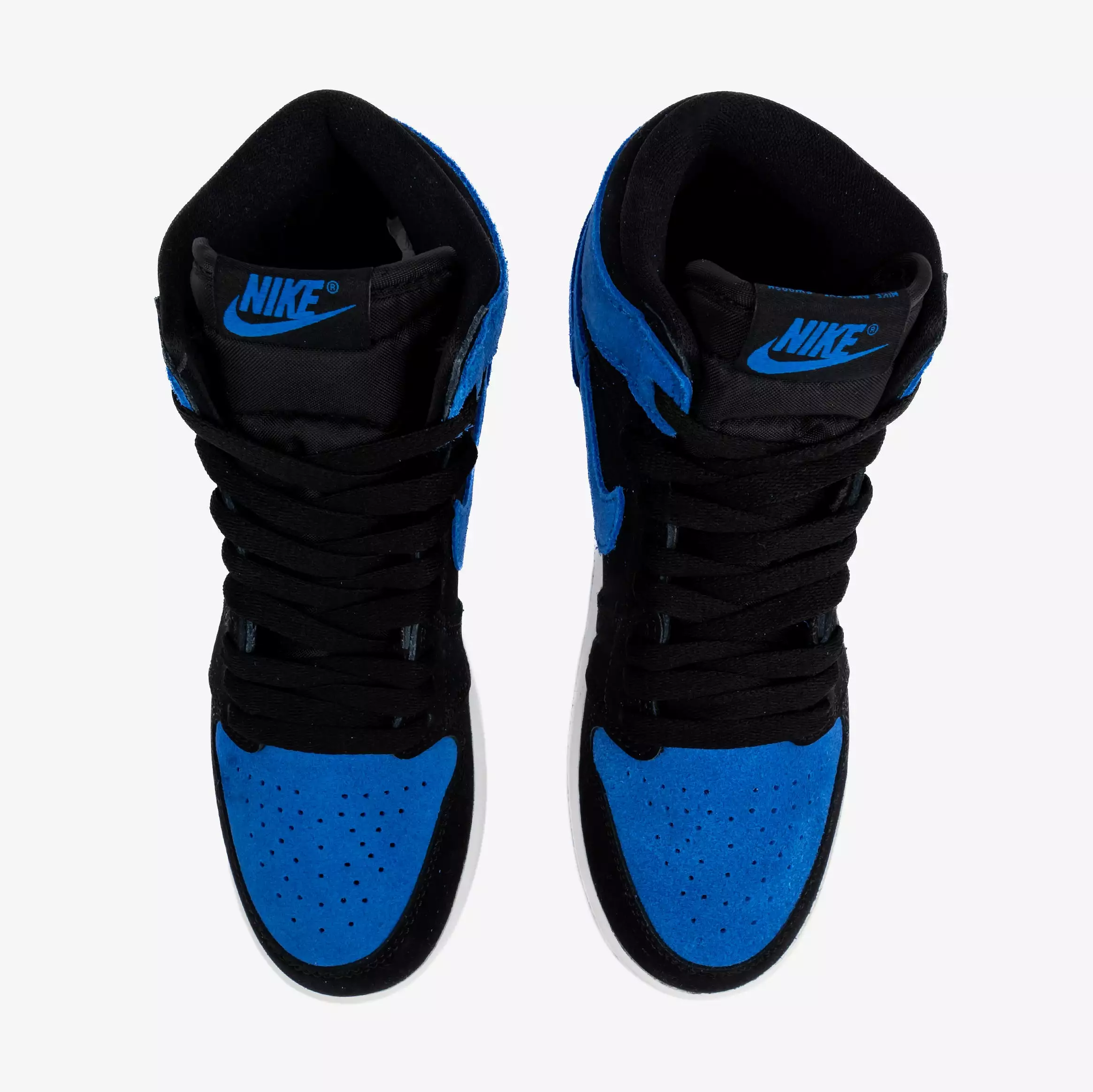 Air Jordan 1 Retro High OG Royal Reimagined Preschool Lifestyle Shoes (Black/White/Royal Blue/Royal Blue) Free Shipping