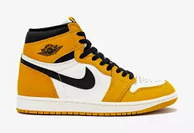 Air Jordan 1 Retro High OG Yellow Ochre Mens Lifestyle Shoes (Yellow Ochre/Sail/Black)