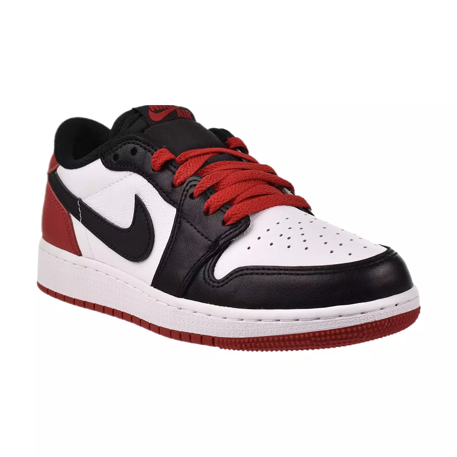 Air Jordan 1 Retro Low OG (GS) Big Kids' Shoes Black Toe