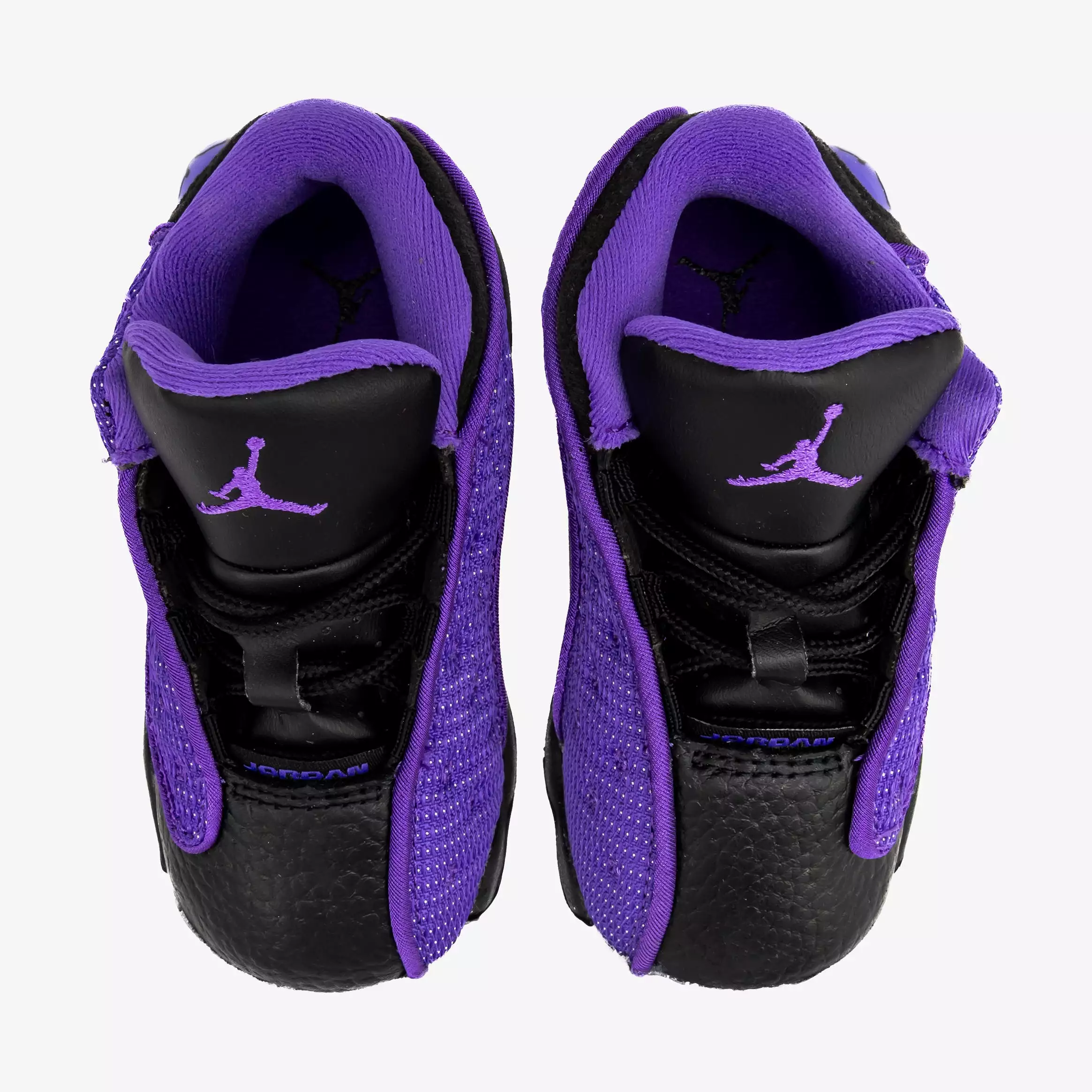 Air Jordan 13 Retro Purple Venom Infant Toddler Lifestyle Shoes (Black/Purple)