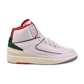 Air Jordan 2 Retro (GS) Big Kids' Shoes White-Fir-Sail