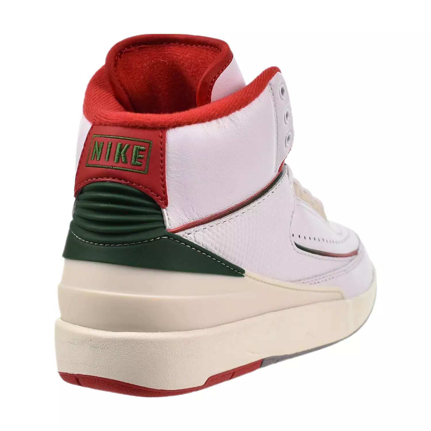 Air Jordan 2 Retro (GS) Big Kids' Shoes White-Fir-Sail