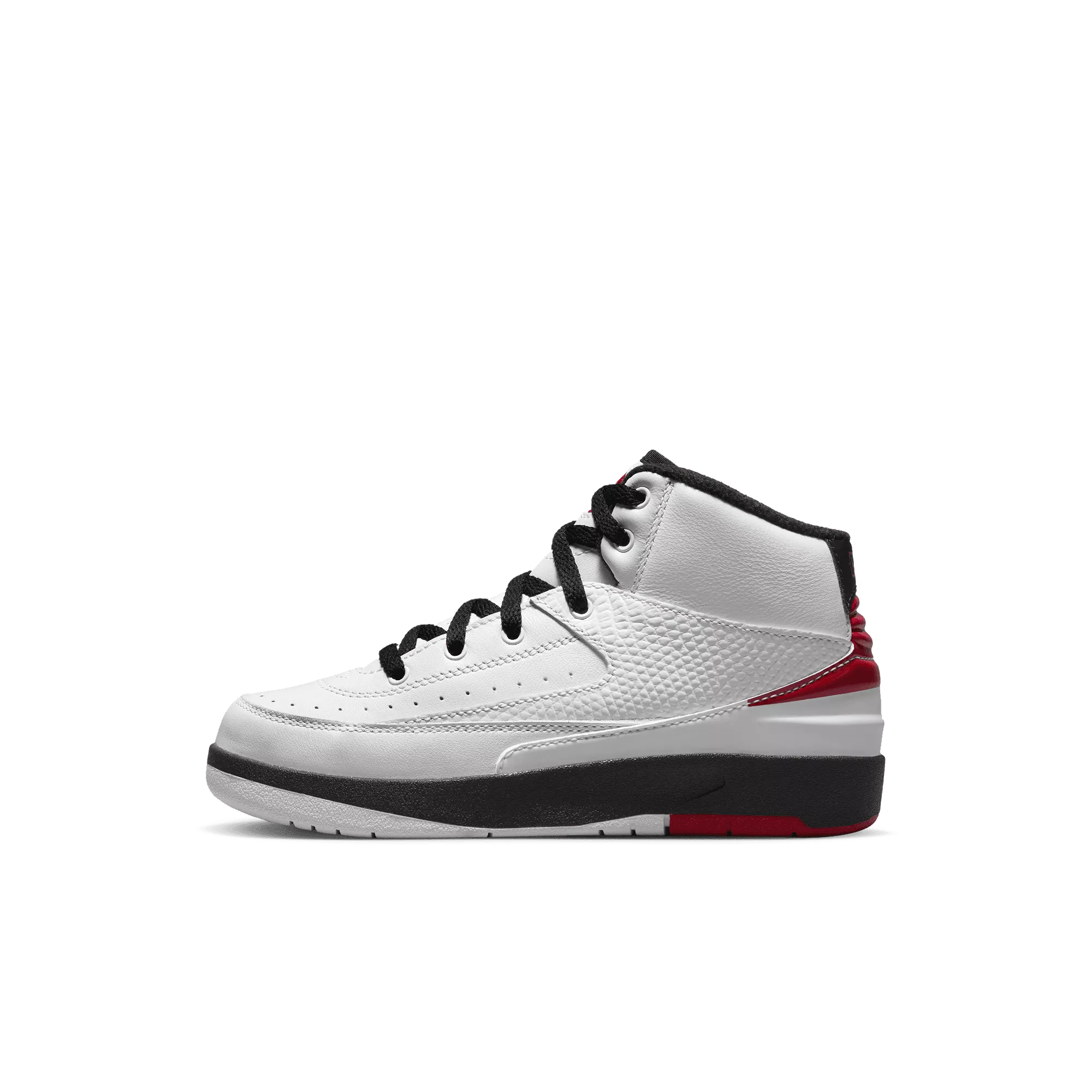 AIR JORDAN 2 RETRO PS - WHITE/VARSITY RED-BLACK