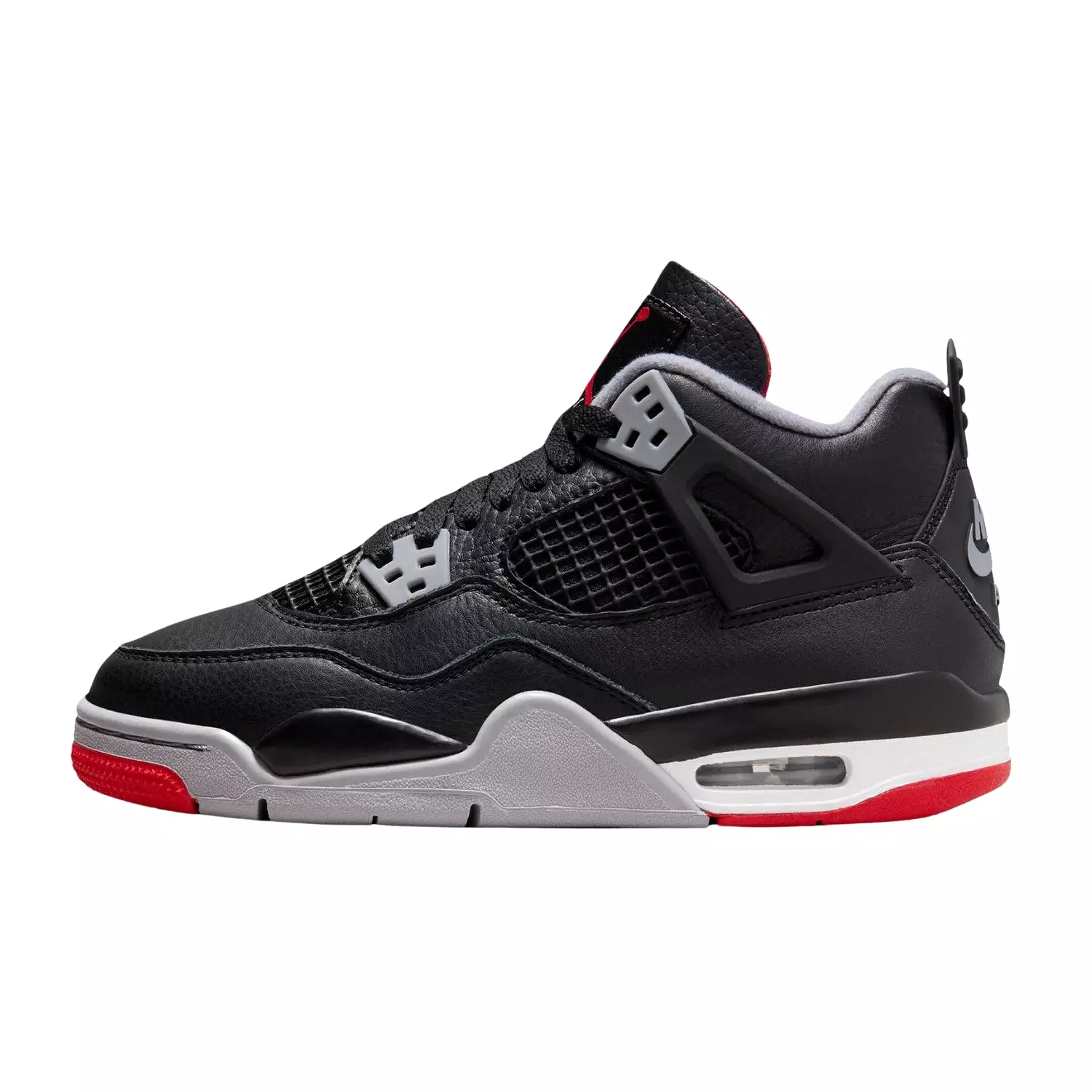 Air Jordan 4 Retro (Gs) Bred Reimagined Big Kids Style : Fq8213