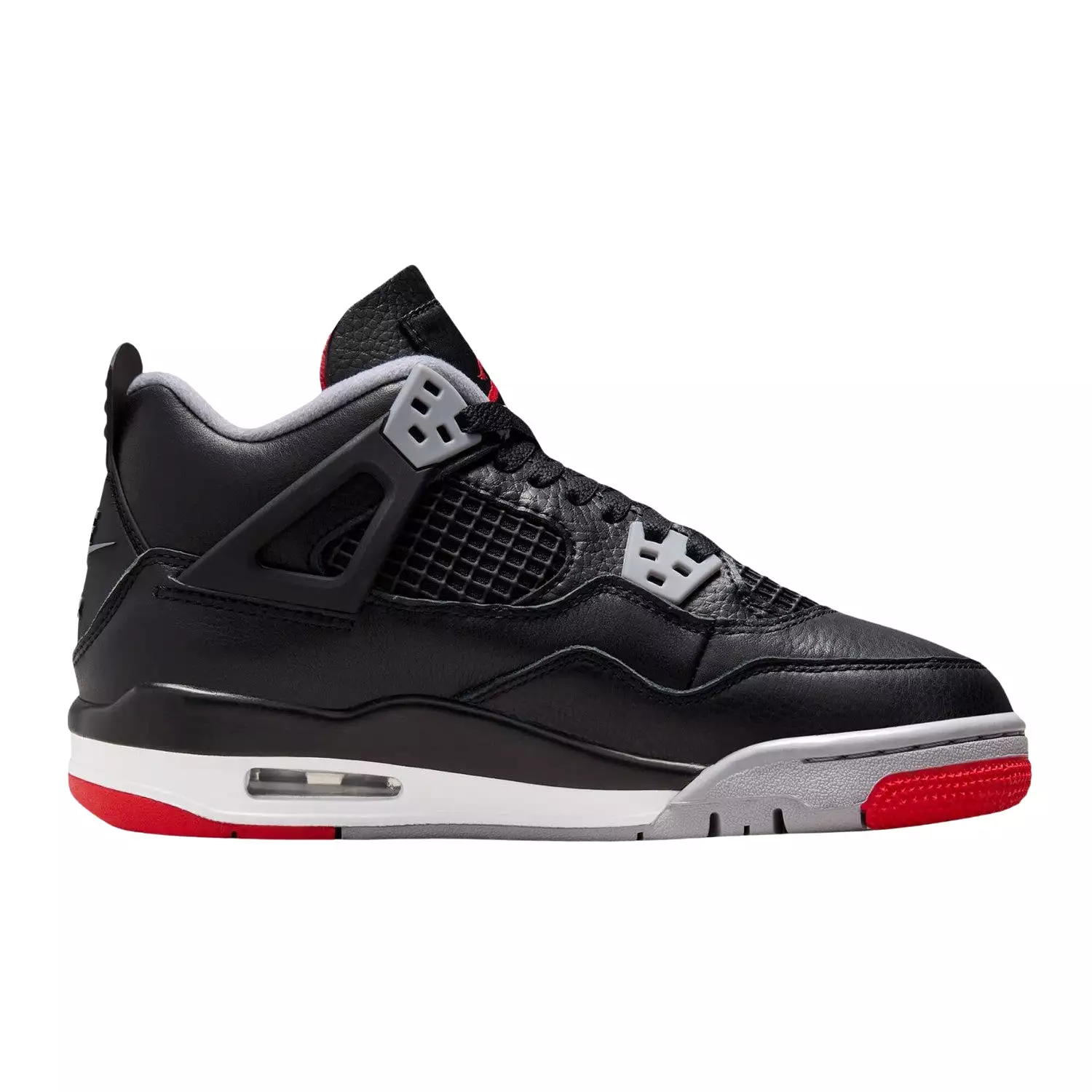 Air Jordan 4 Retro (Gs) Bred Reimagined Big Kids Style : Fq8213