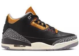 Air Jordan Retro 3 Black Cement Gold (W)