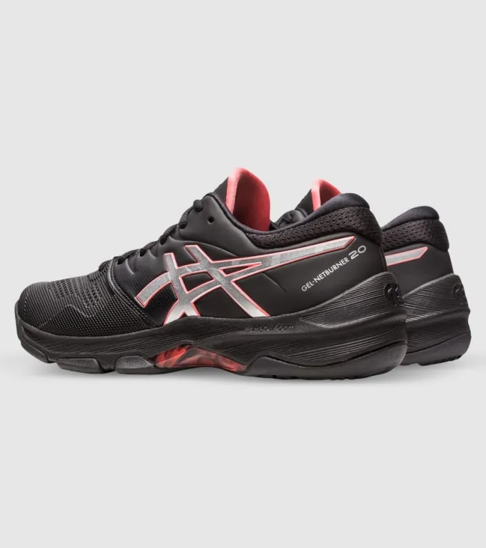 asics gel-netburner 20 (d wide) womens netball shoes