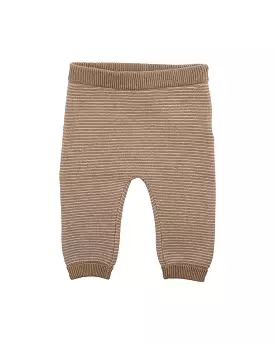 Bebe Caramel Stripe Knit Pants