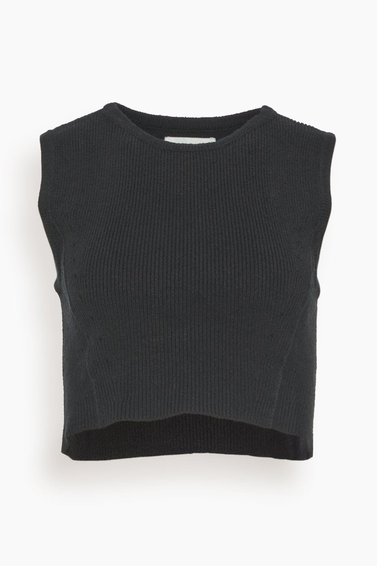 Chace Cropped Top in Black