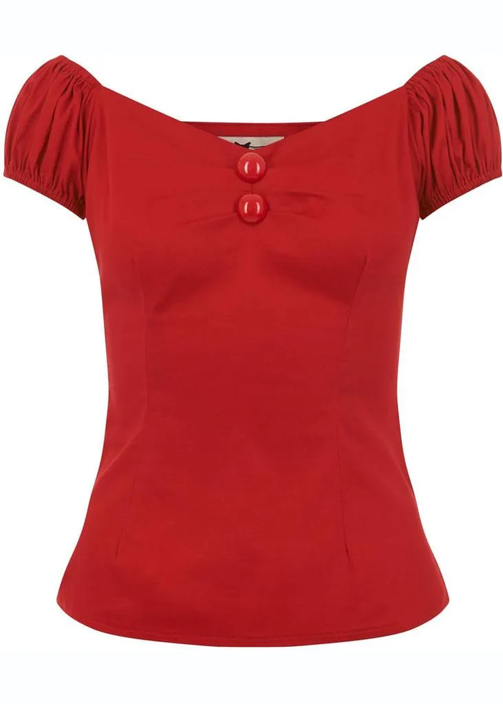 Collectif Dolores 50's Top Red