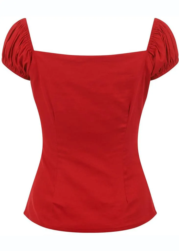 Collectif Dolores 50's Top Red