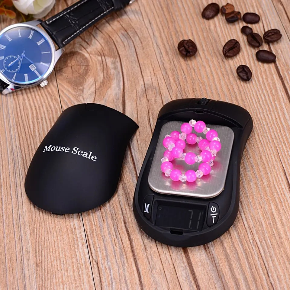 Computer Mouse Digital Scale 200g x 0.01g Precision Tare Weigh Gram Oz Jewelry S4937535