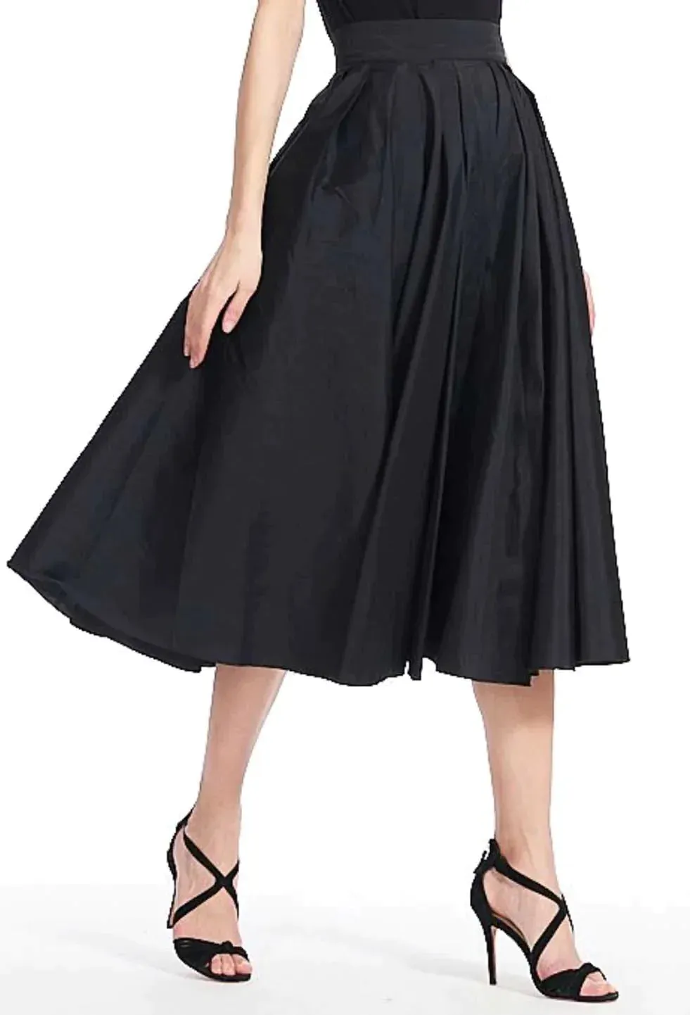 Emily Shalant Silk Party Skirt - (three colors)