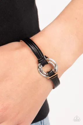 Free Range Fashion - Black ~ Paparazzi Bracelet