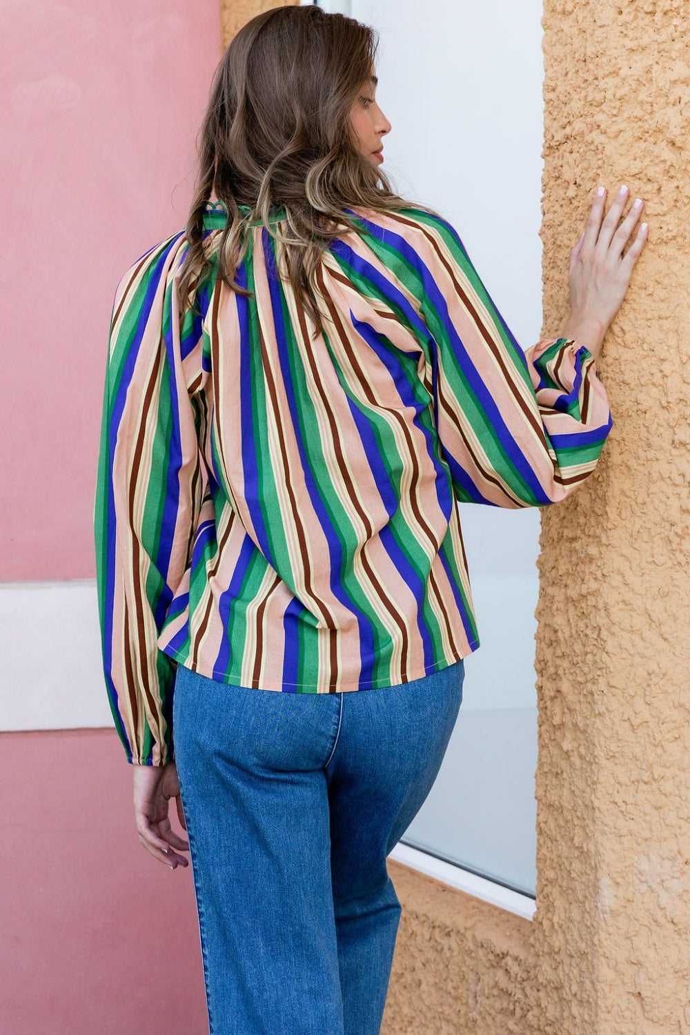 JEMIMA STRIPE BLOUSE