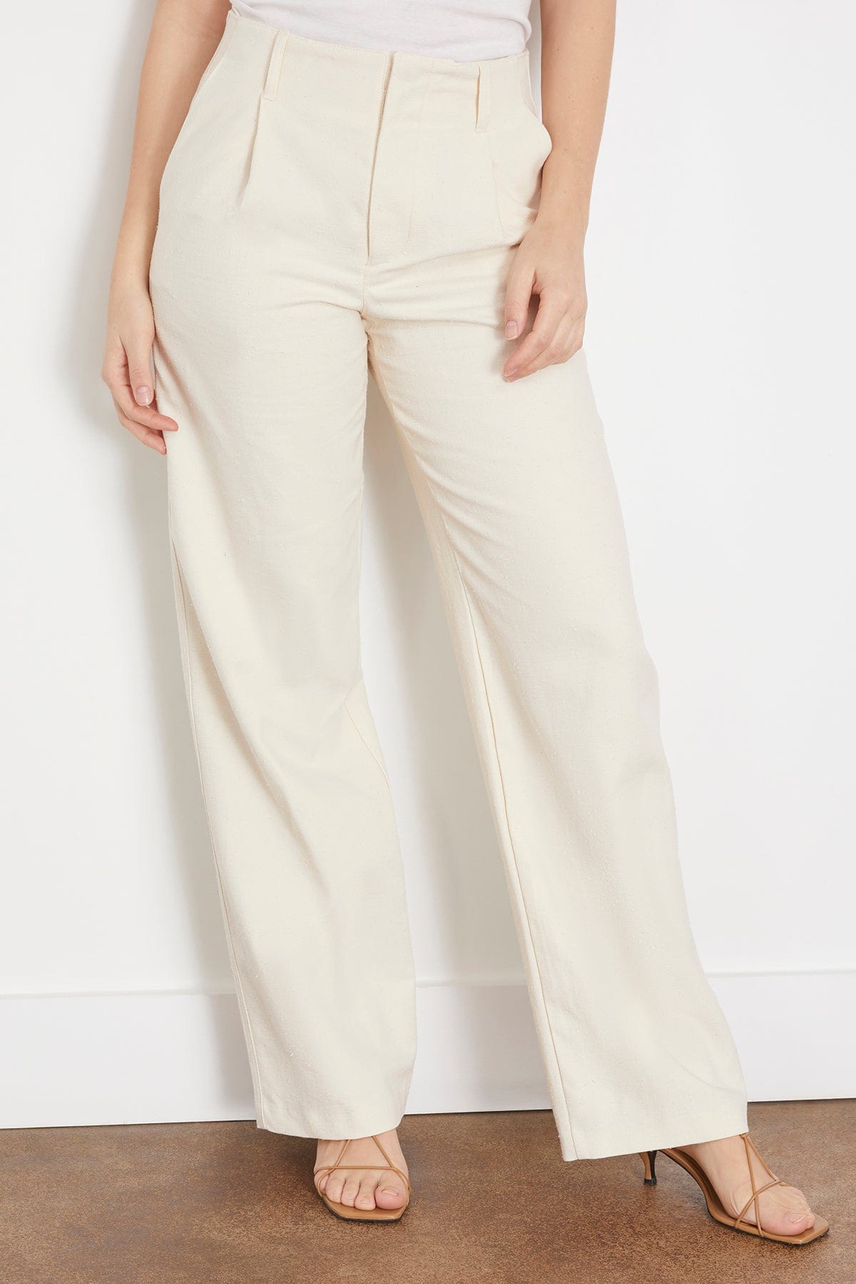 Jiva Pant in Rice Ivory