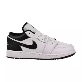 Jordan 1 Low (GS) Big Kid's Shoes White-Black