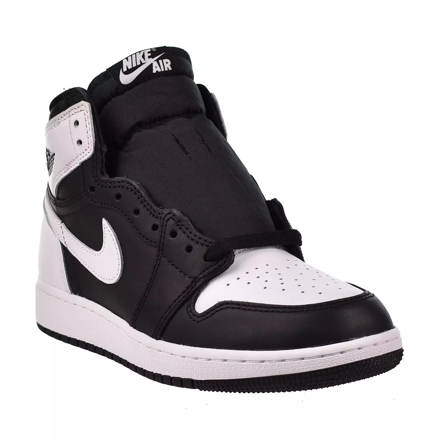 Jordan 1 Retro High OG (GS) Big Kids' Shoes Black-White