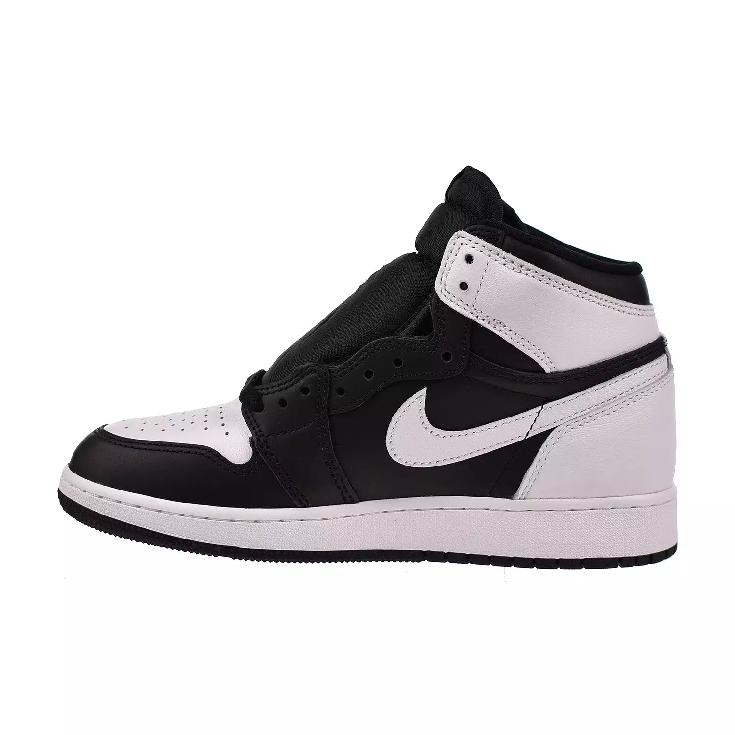 Jordan 1 Retro High OG (GS) Big Kids' Shoes Black-White