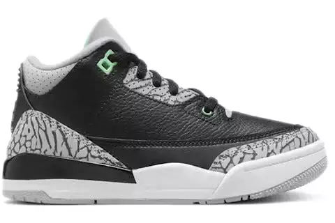 Jordan 3 Retro Green Glow (PS)