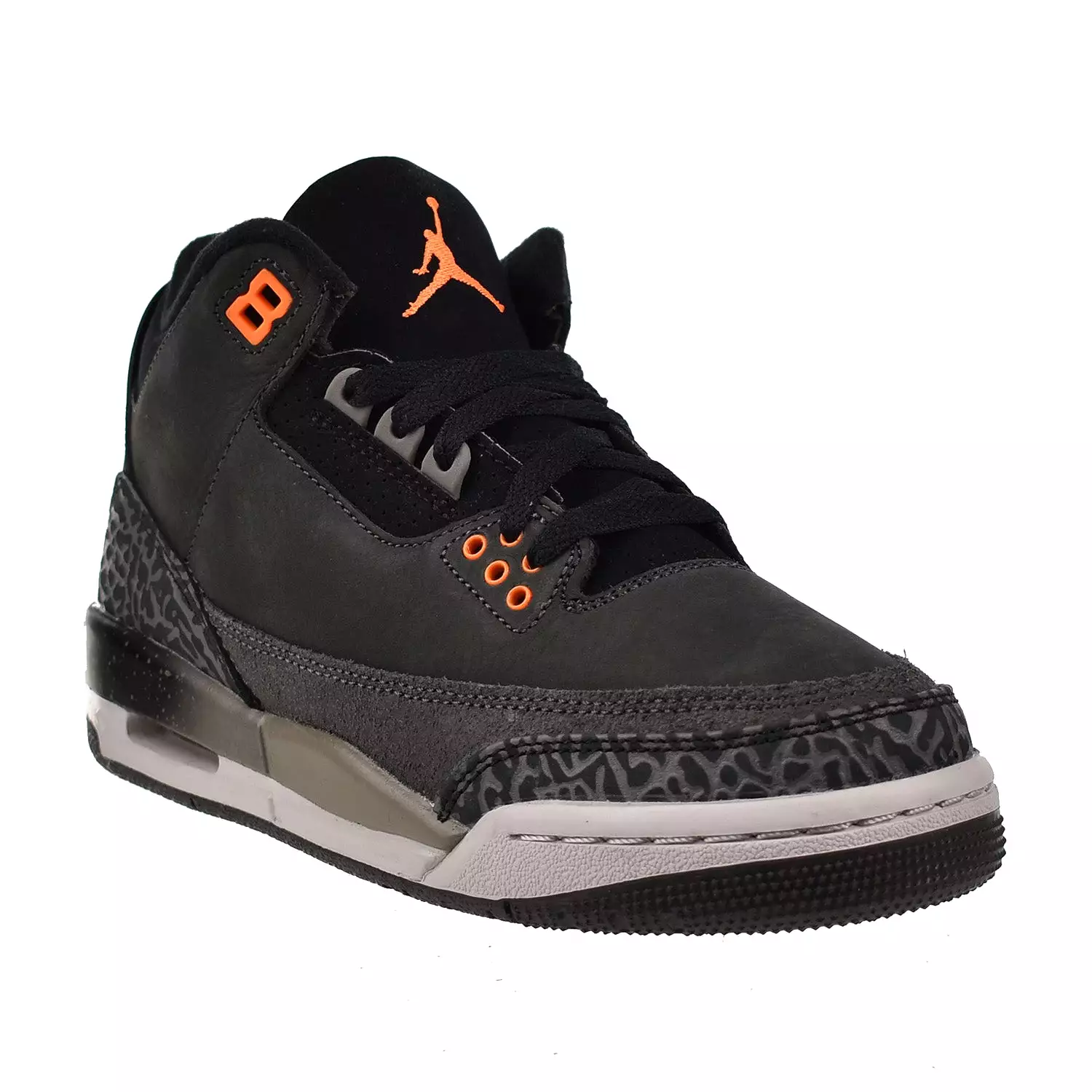 Jordan 3 Retro (GS) Fear Pack Big Kids' Shoes Night Stadium-Total Orange