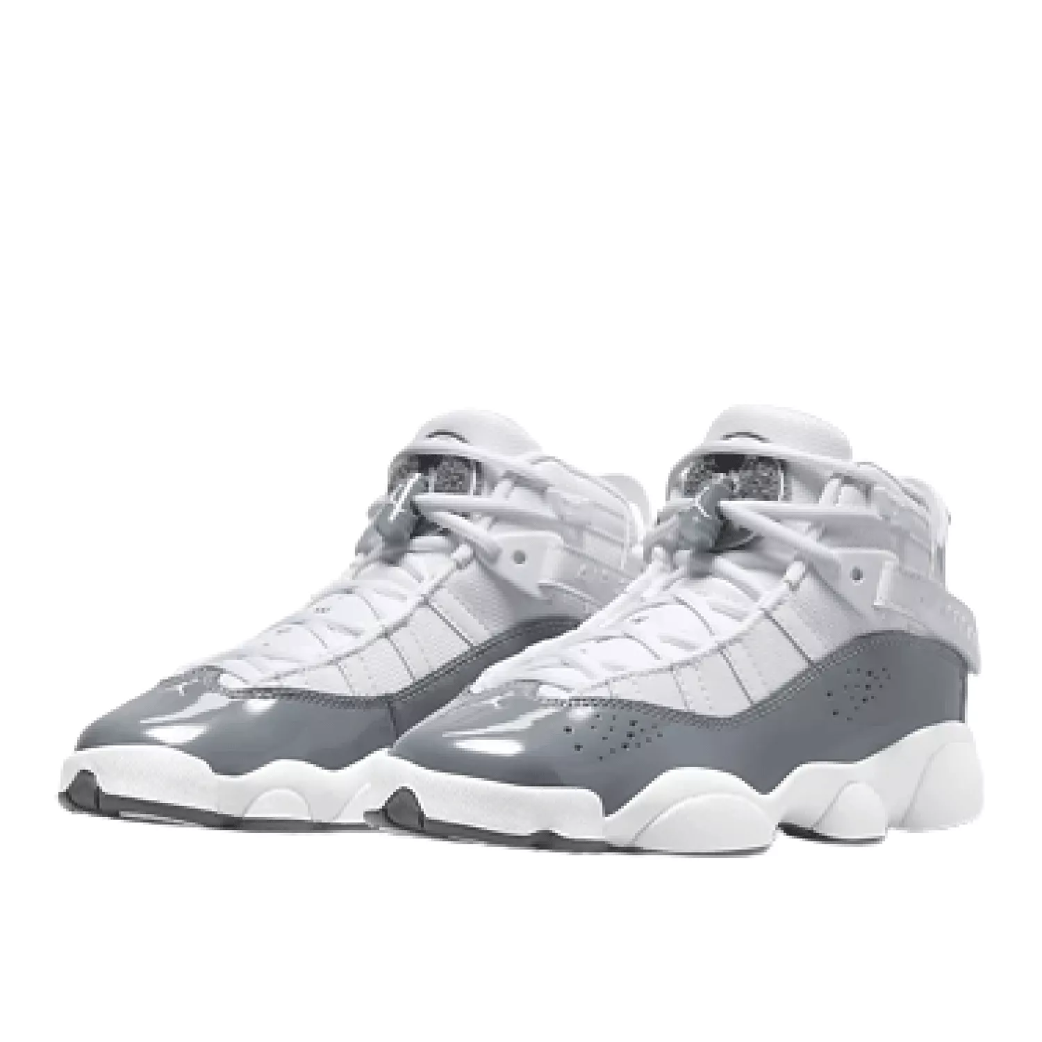 Jordan 6 Rings Older Kids' Shoes 'Cool Gray White'