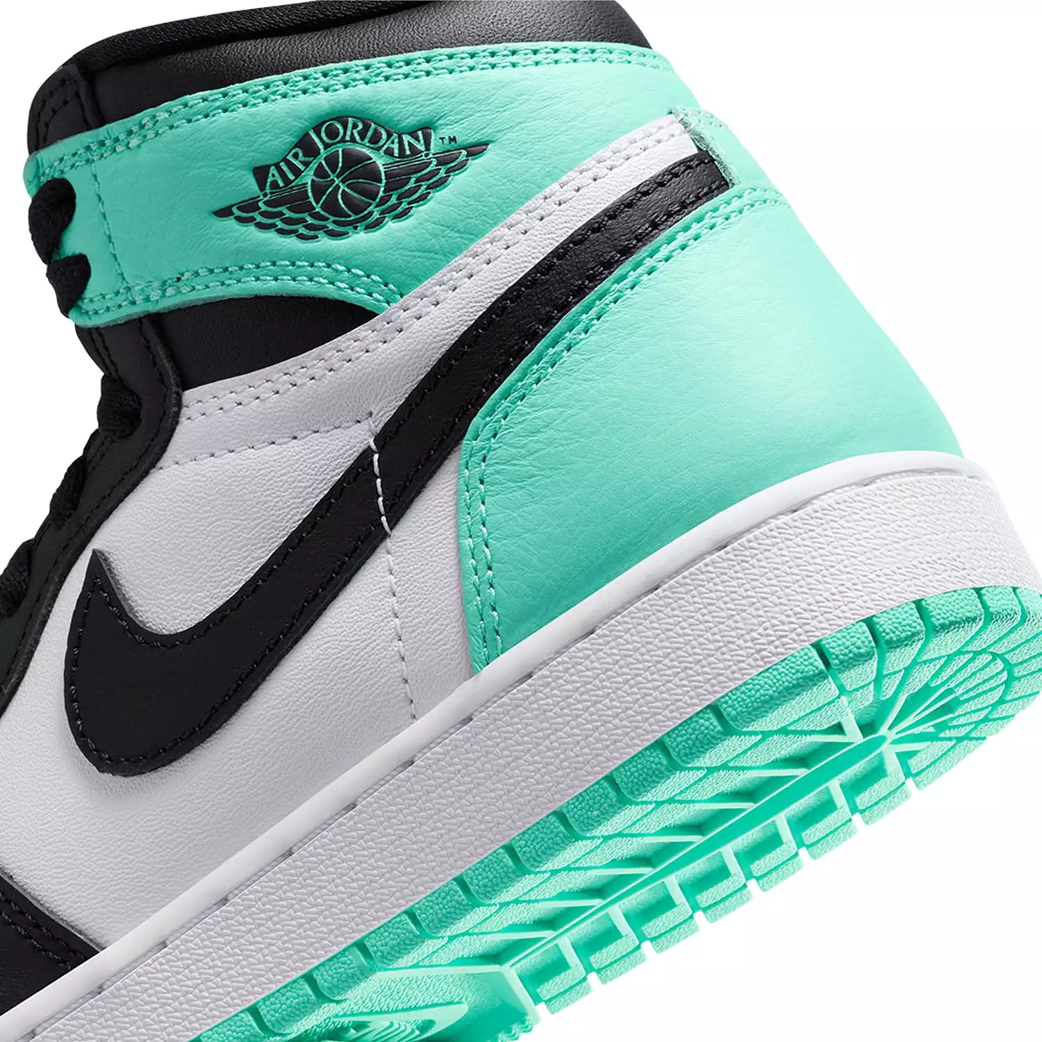 Kid's Air Jordan 1 OG Green Glow Grade School