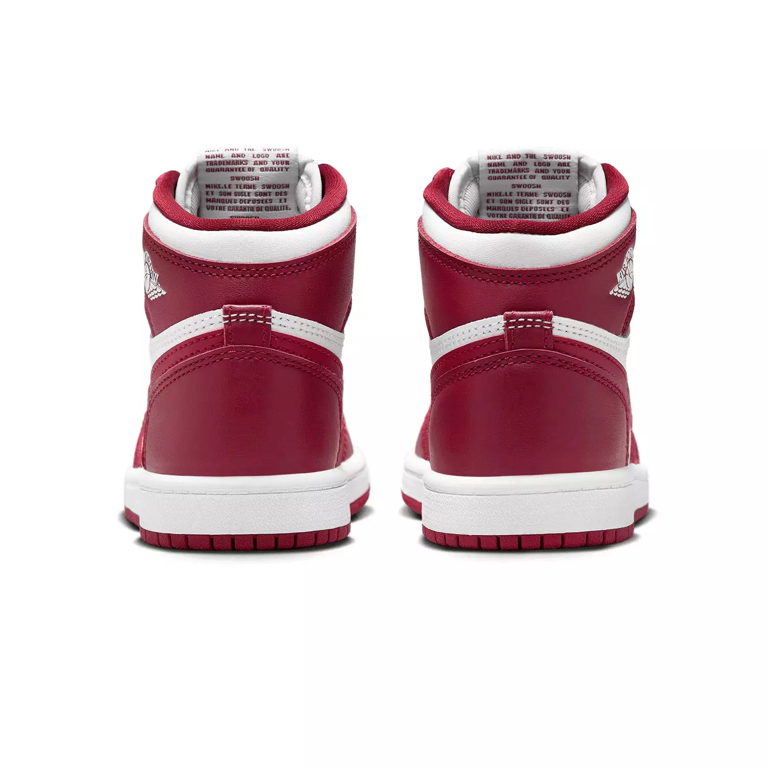 Kid's Air Jordan 1 Retro OG White Team Red Pre School