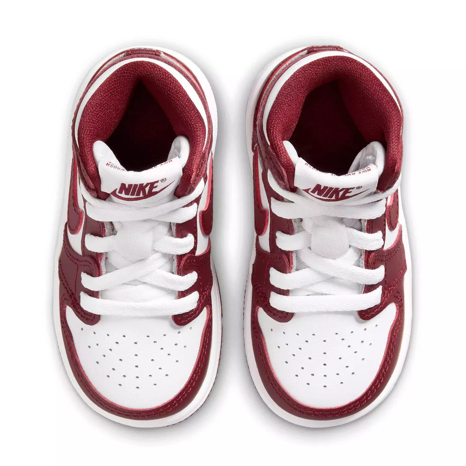 Kid's Air Jordan 1 Retro OG White Team Red Toddlers