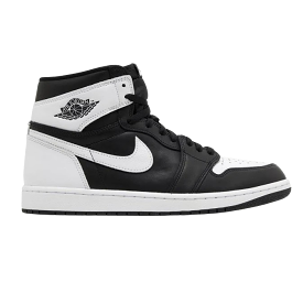 Nike Men's Air Jordan 1 High OG Shoes - Black / White