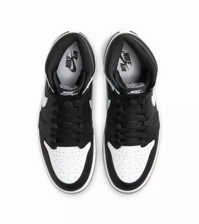 Nike Men's Air Jordan 1 High OG Shoes - Black / White