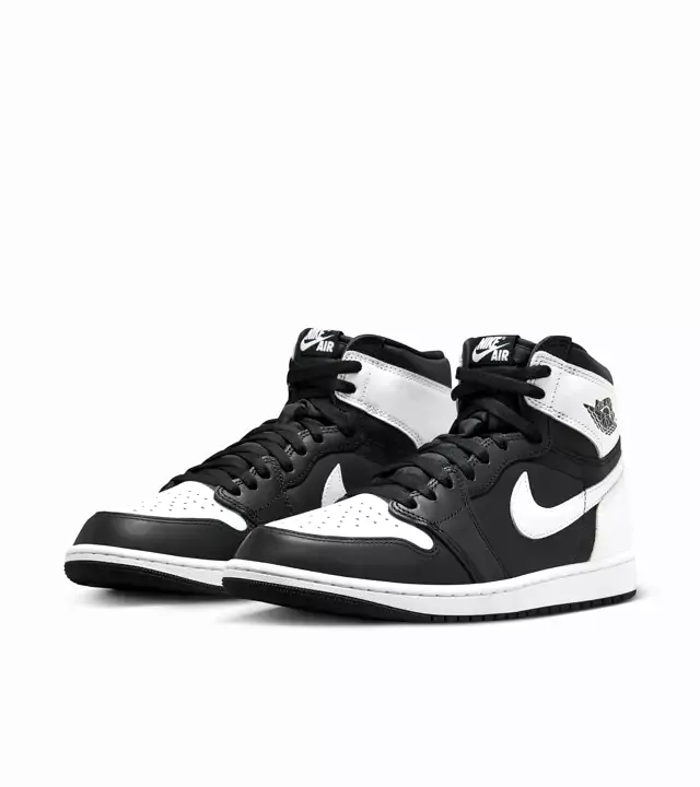 Nike Men's Air Jordan 1 High OG Shoes - Black / White