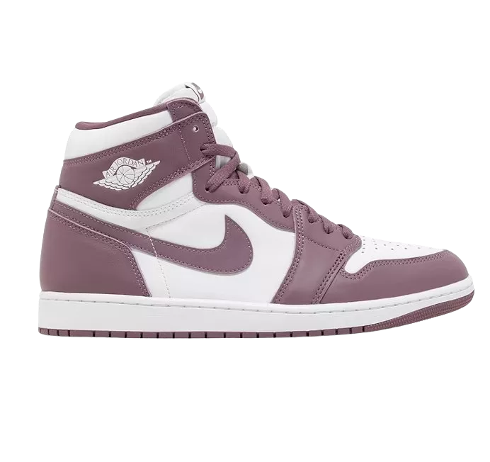 Nike Men's Air Jordan 1 High OG Shoes - White / Sky J Mauve