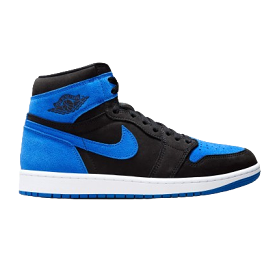 Nike Men's Air Jordan 1 High Shoes - Black / Royal Blue / White