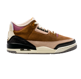 Nike Men's Air Jordan 3 Winterized Shoes - Archaeo Brown / Dark Smoke Grey / Fossil Stone / Light Bordeaux / Cement Grey