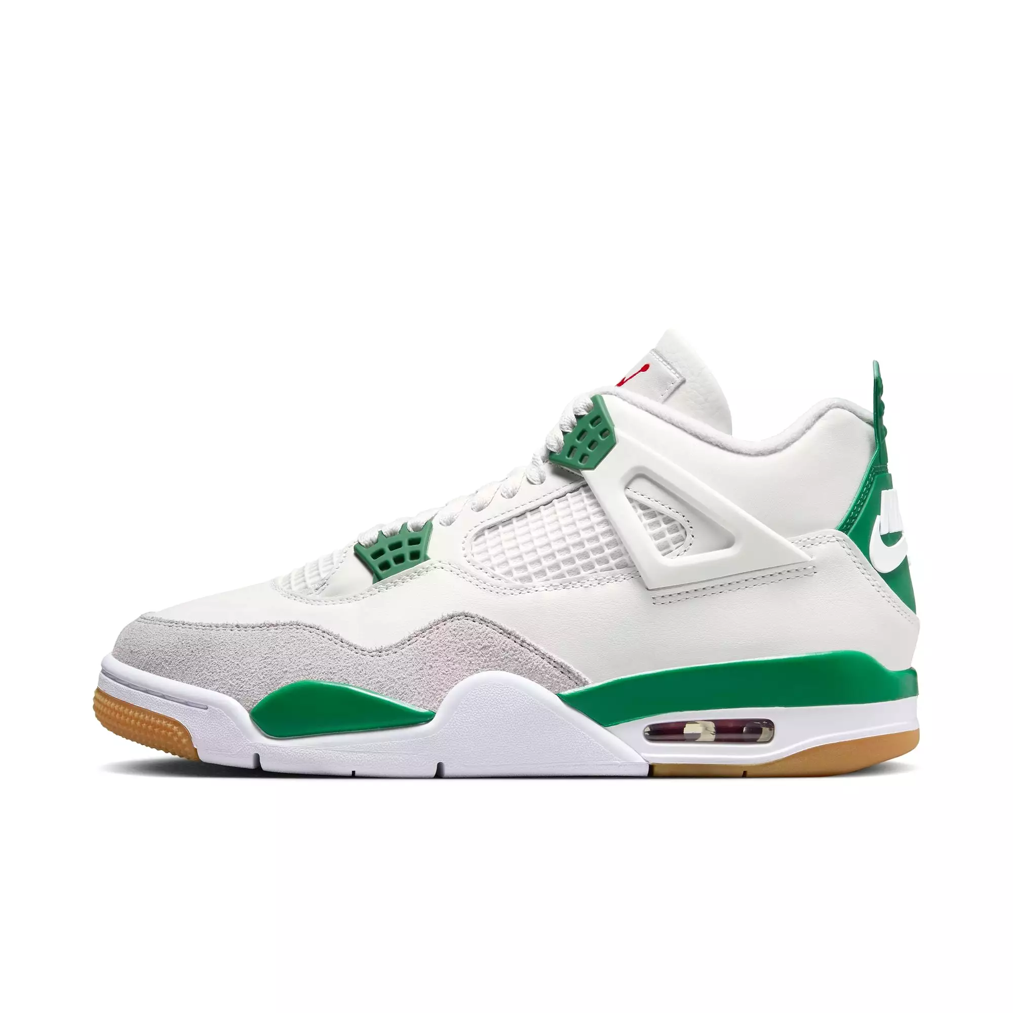 NIKE SB X AIR JORDAN 4 SAIL / WHITE / PINE GREEN / NEUTRAL GREY