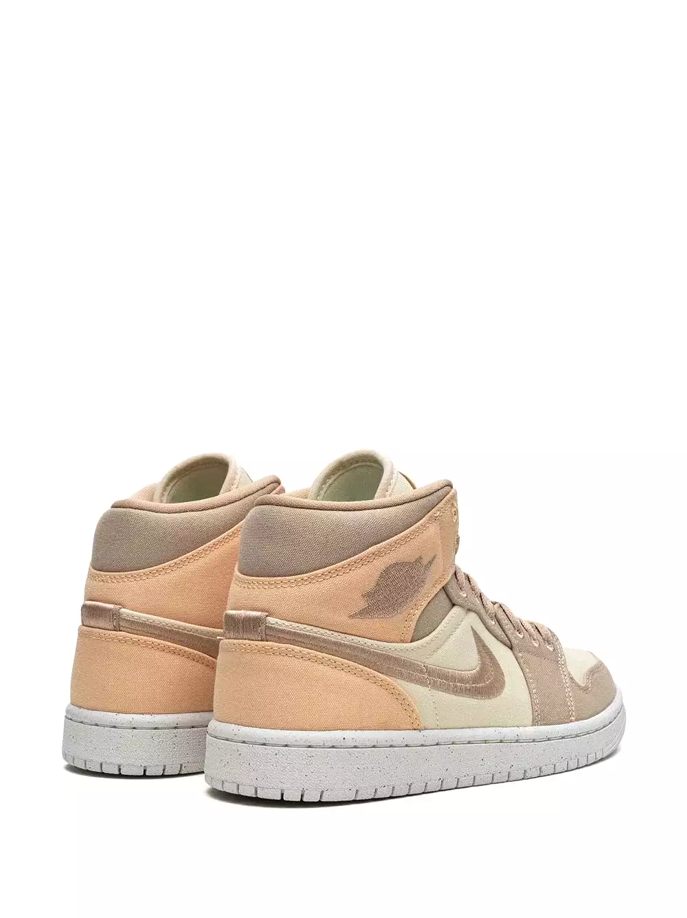 Nike Women's Air Jordan 1 Mid SE Shoes - Brown / Sail / Desert