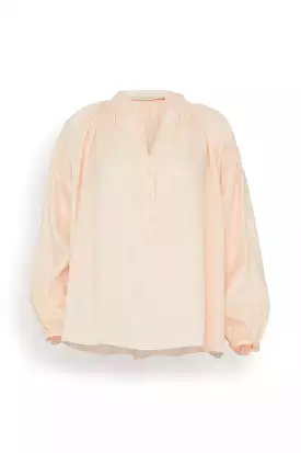 Nipoa Blouse in Nude