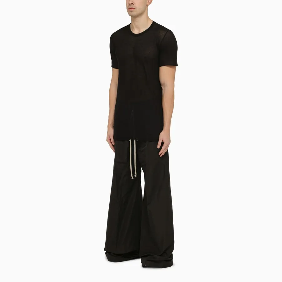 RICK OWENS  |Crew Neck Street Style Plain Cotton Short Sleeves Designers