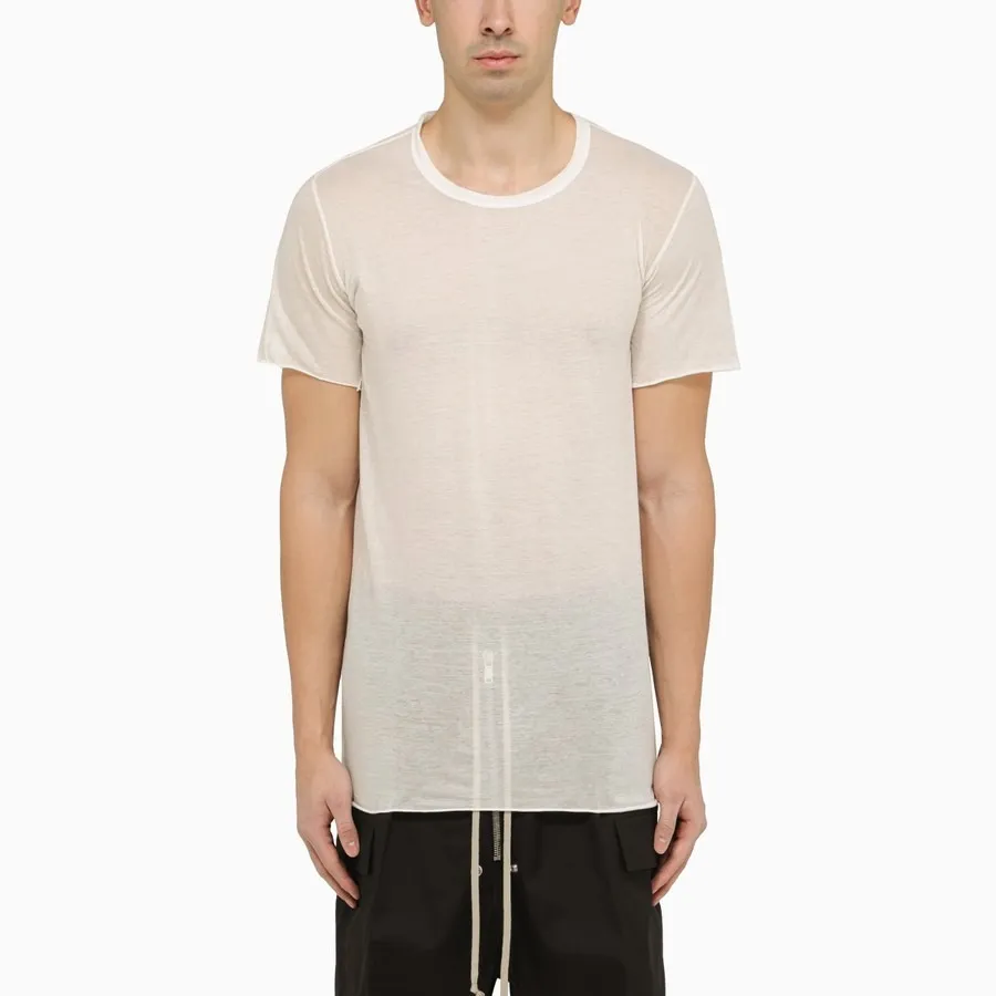 RICK OWENS  |Crew Neck Street Style Plain Cotton Short Sleeves Designers