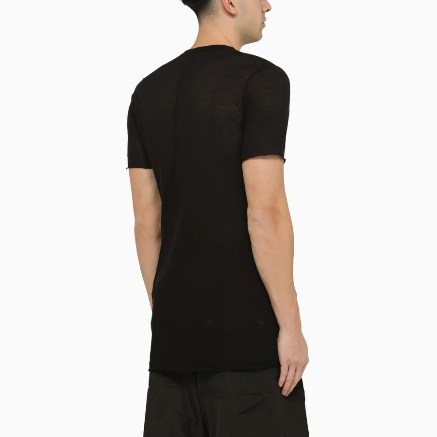 RICK OWENS  |Crew Neck Street Style Plain Cotton Short Sleeves Designers